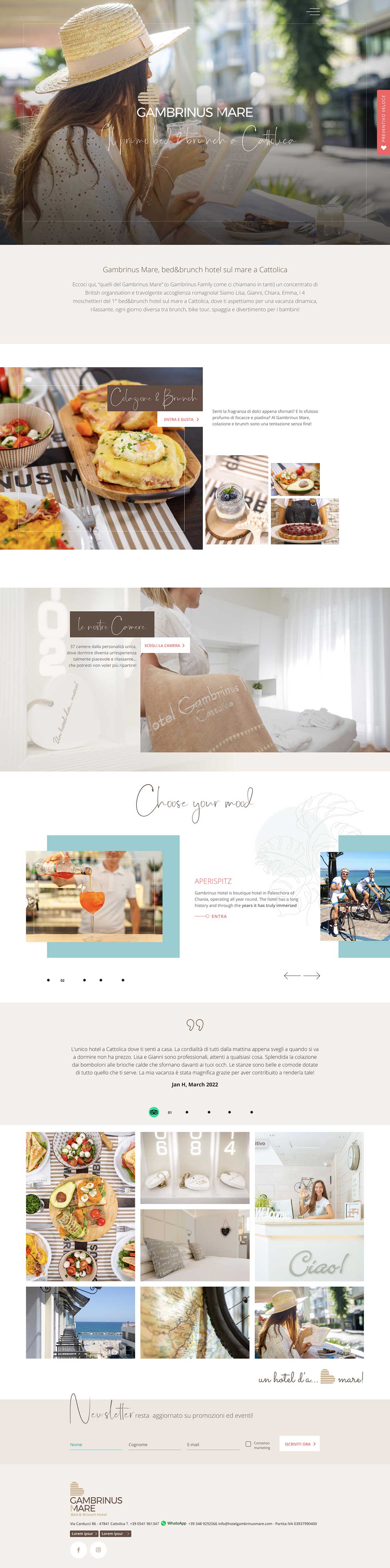 Sito web Hotel Gambrinus Mare
