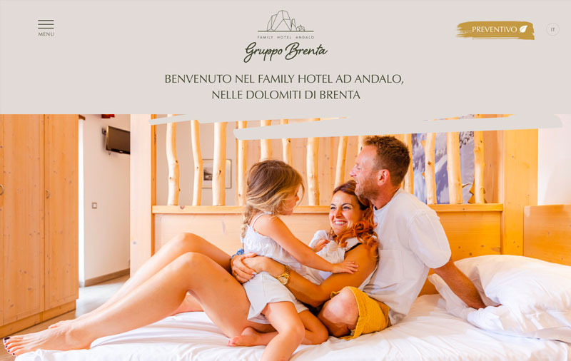 Sito Web Hotel Gruppo Brenta